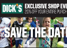 20% Off Entire Purchase - DSG Days